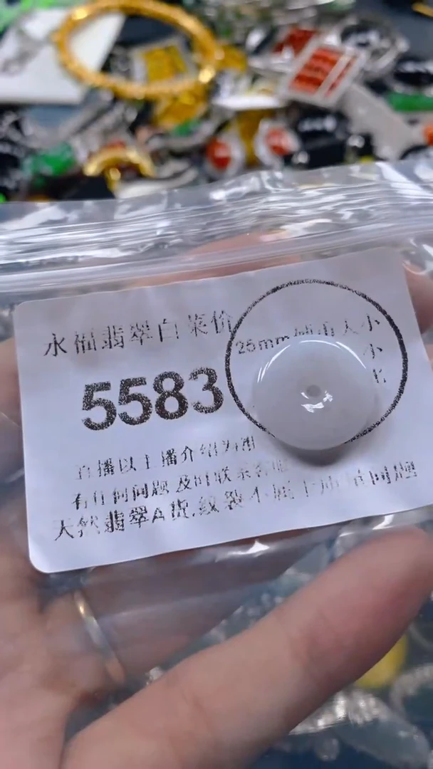 翡翠未镶嵌吊坠(不含链)5583