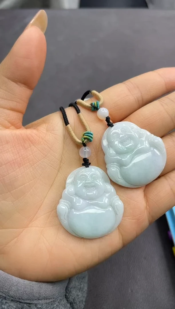 颈饰未镶嵌翡翠翡翠佛公多样性拍一发一