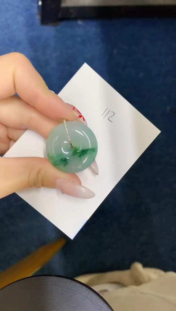 【闪购商品】翡翠颈饰18K金镶嵌00000000000