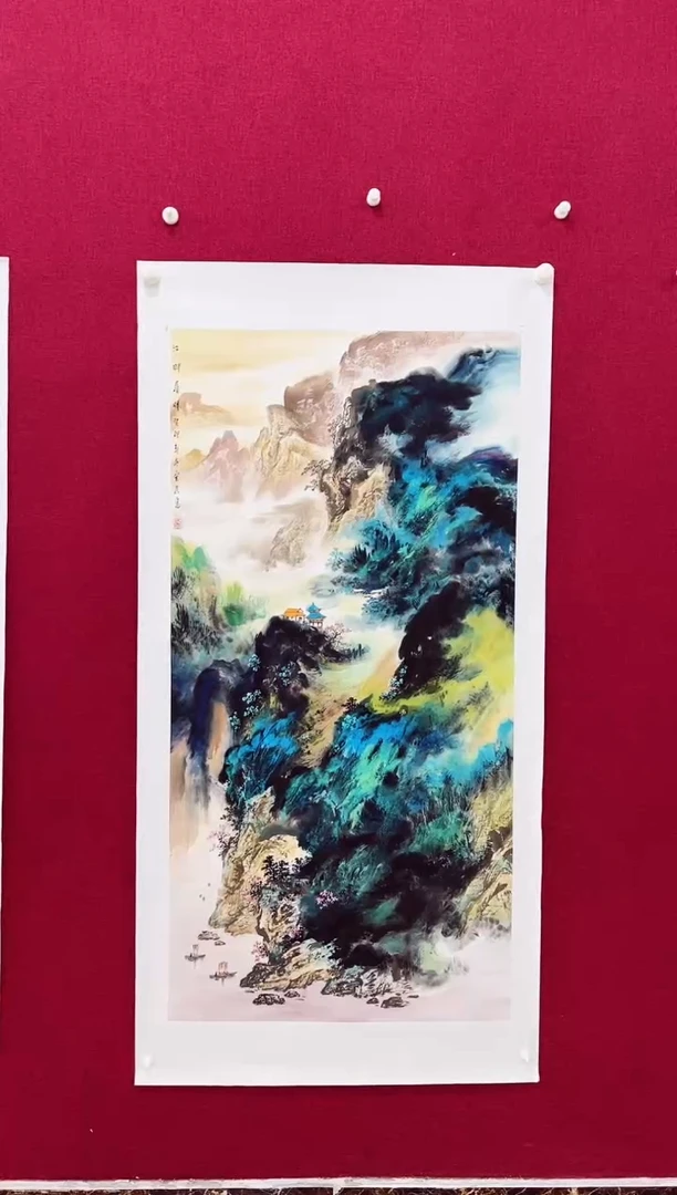 国画张现民国画作品