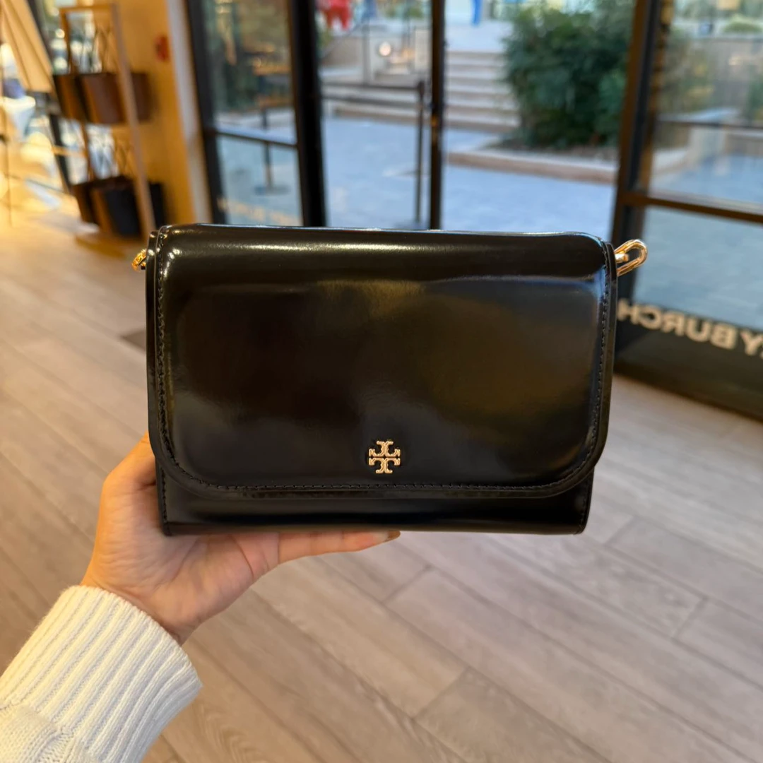 【预售】ToryBurch/汤丽柏琦店内现采woc黑色链条斜挎包139427