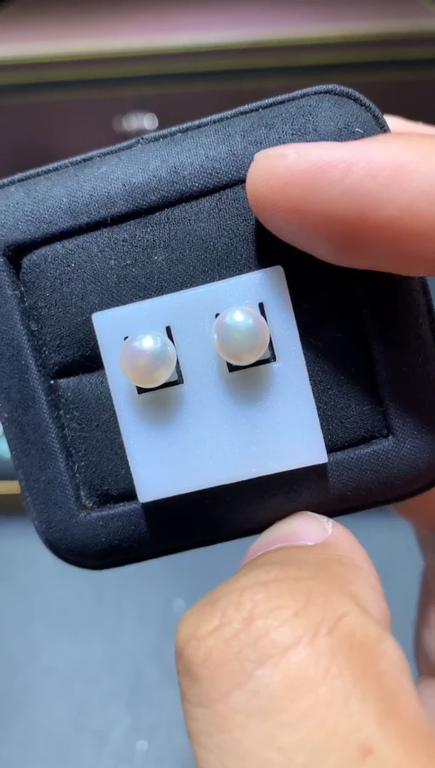 未镶嵌淡水珍珠耳饰G31【多样性发其一】