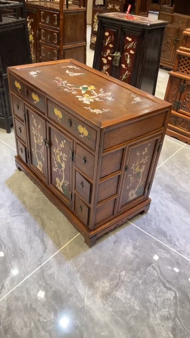 木喜鹊登梅收纳柜