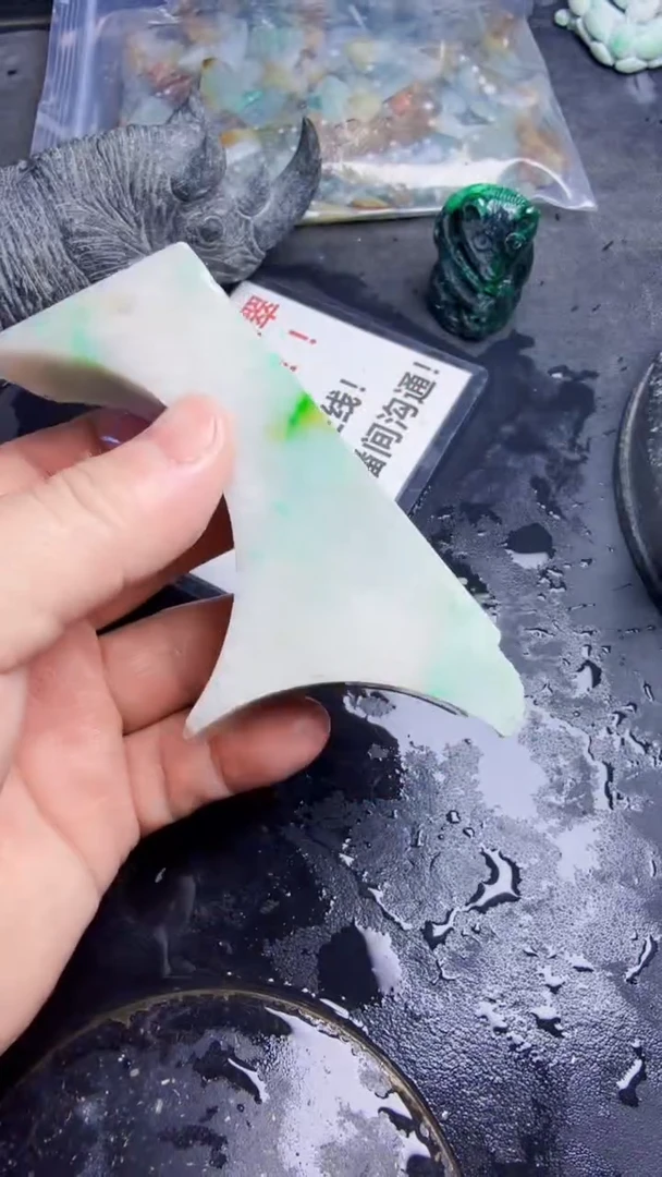 未镶嵌挂件翡翠天然翡翠117