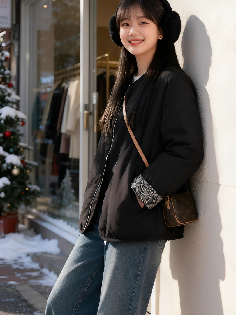 大码女装 胸112-136 复古简约棉衣938#