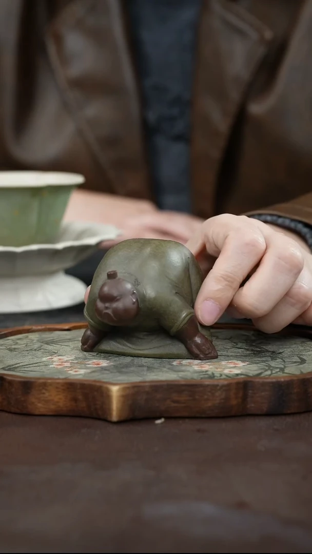 九隐茶器紫砂八段锦