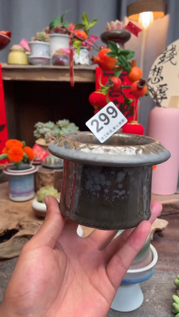 【闪购商品】摆件福利299小芳手工花盆