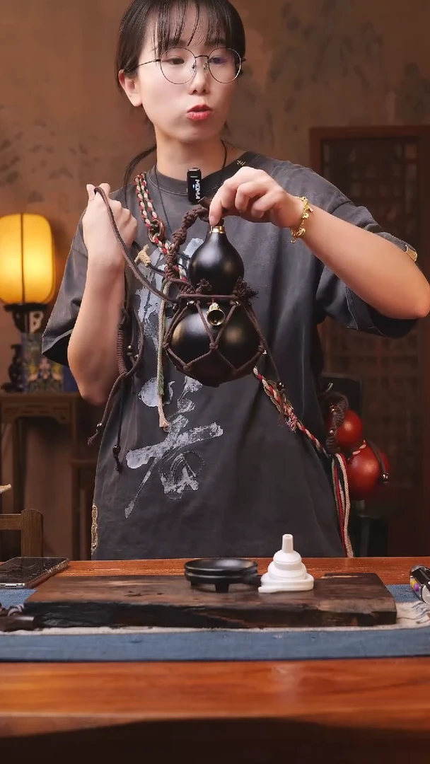 1612号精品大漆葫芦防腐防渗装水茶酒