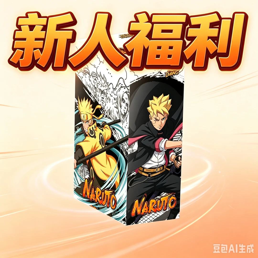 赞赞专属【亏米福利 】麦冬文创火影忍者第一弹收藏卡牌(代拆)