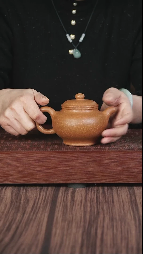 【闪购商品】紫砂茶壶黄降坡  掇只