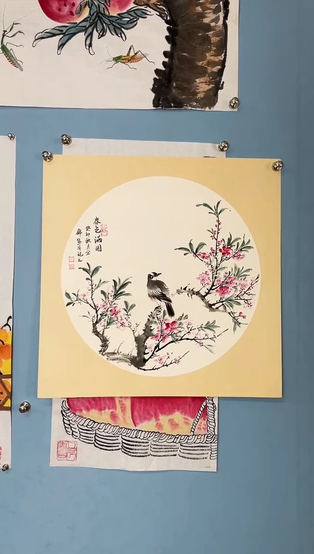 【闪购商品】国画许宜锦老师绘画
