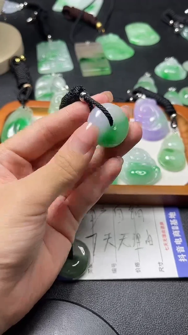 颈饰未镶嵌翡翠所见即所得 一图一物