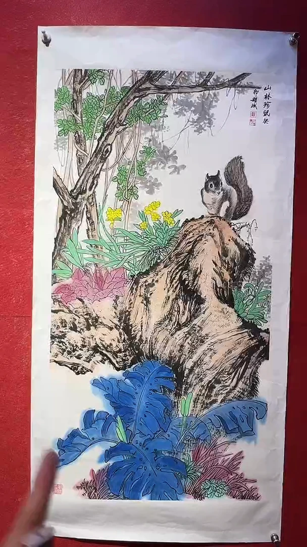 【闪购商品】国画国画/绘画11/山林/3.5