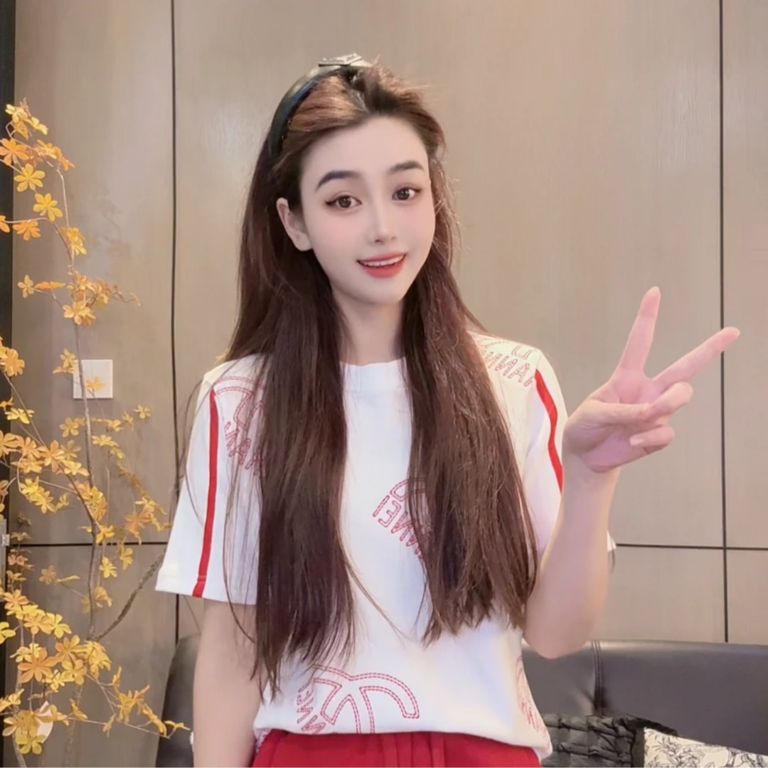 【橘子定制】新款时尚女式秋冬半袖-Y4041