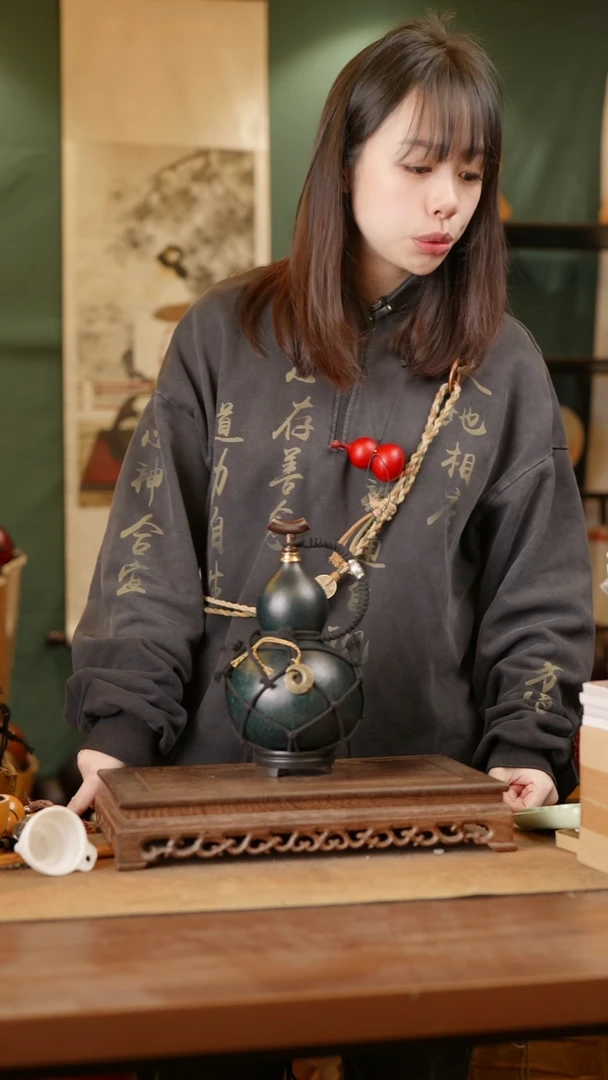 84号精品天然大漆酒葫芦一物一拍~