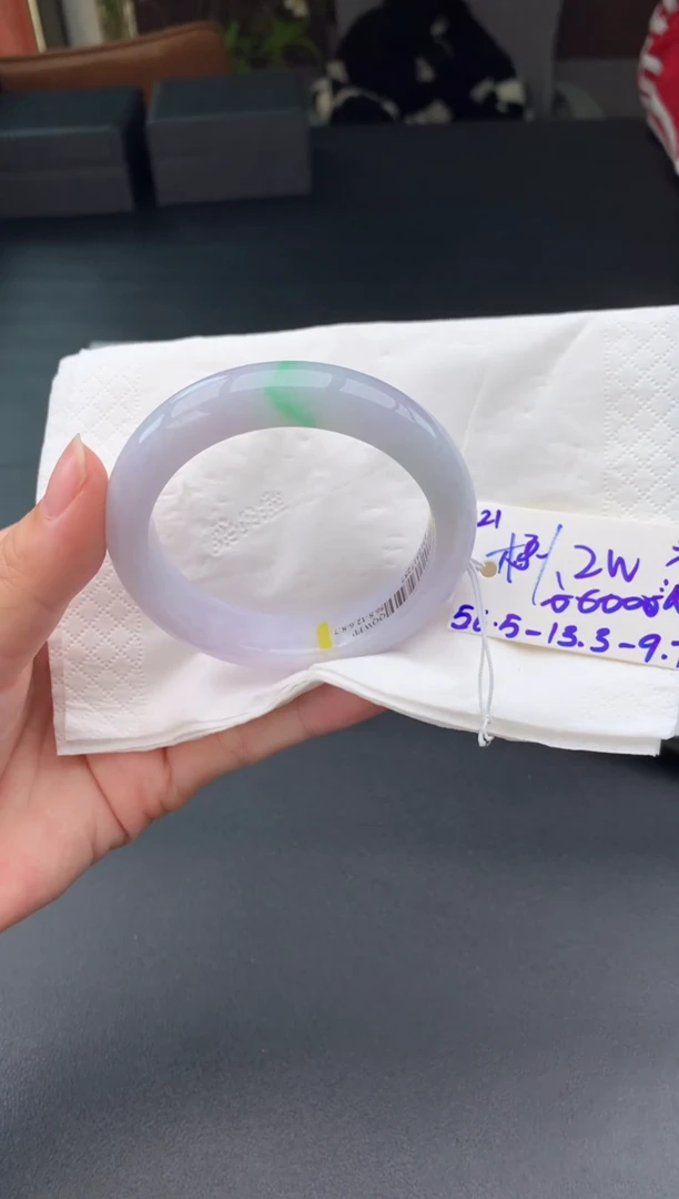 未镶嵌手镯翡翠梧翡翠手镯#21 圈口56