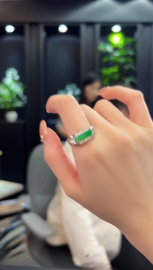 未镶嵌戒指翡翠 缅料A货/支持复检/一件