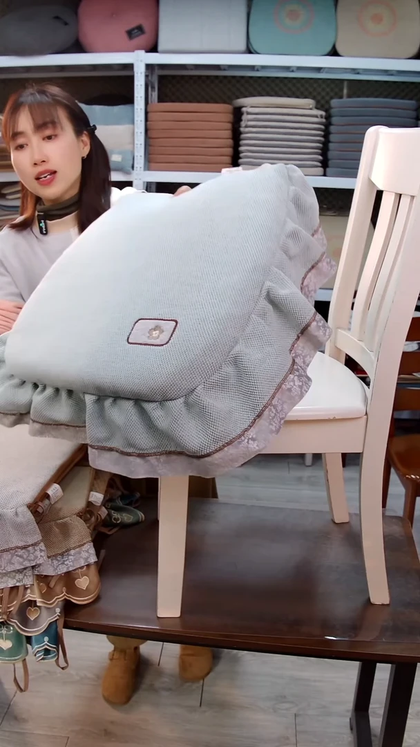 布雪尼尔宽边淡轻：绿色4个