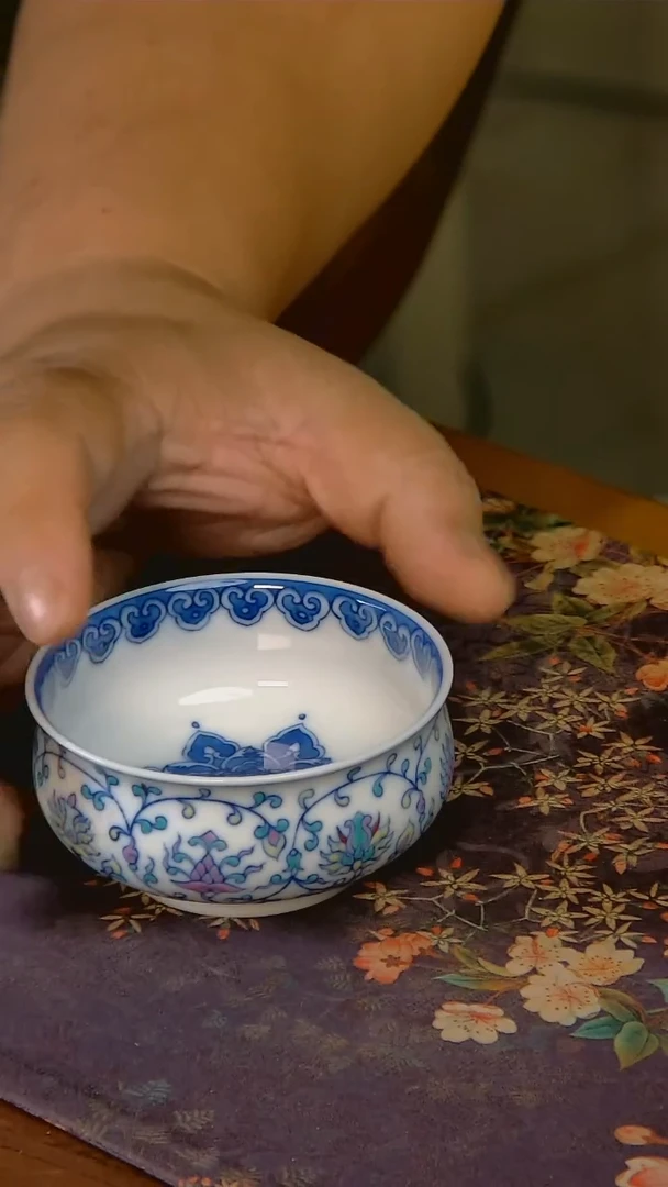 杯手工手绘杯杯很美丽