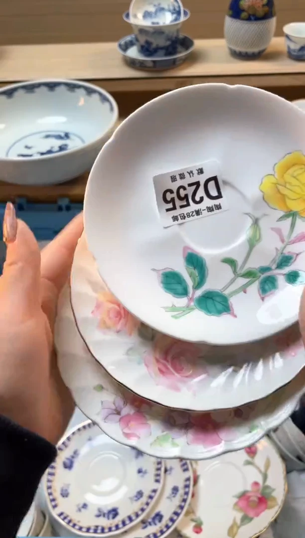 【闪购商品】杯瓷器瓷器瓷器瓷器D255