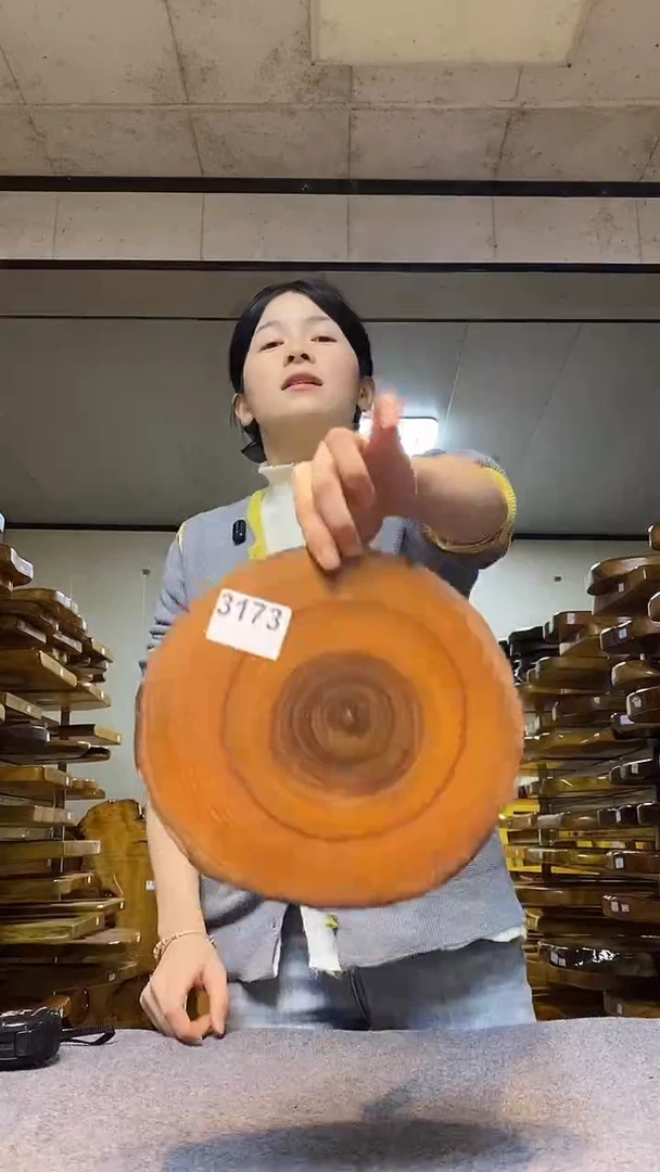 实木原木茶盘 一物一拍(不含配件）