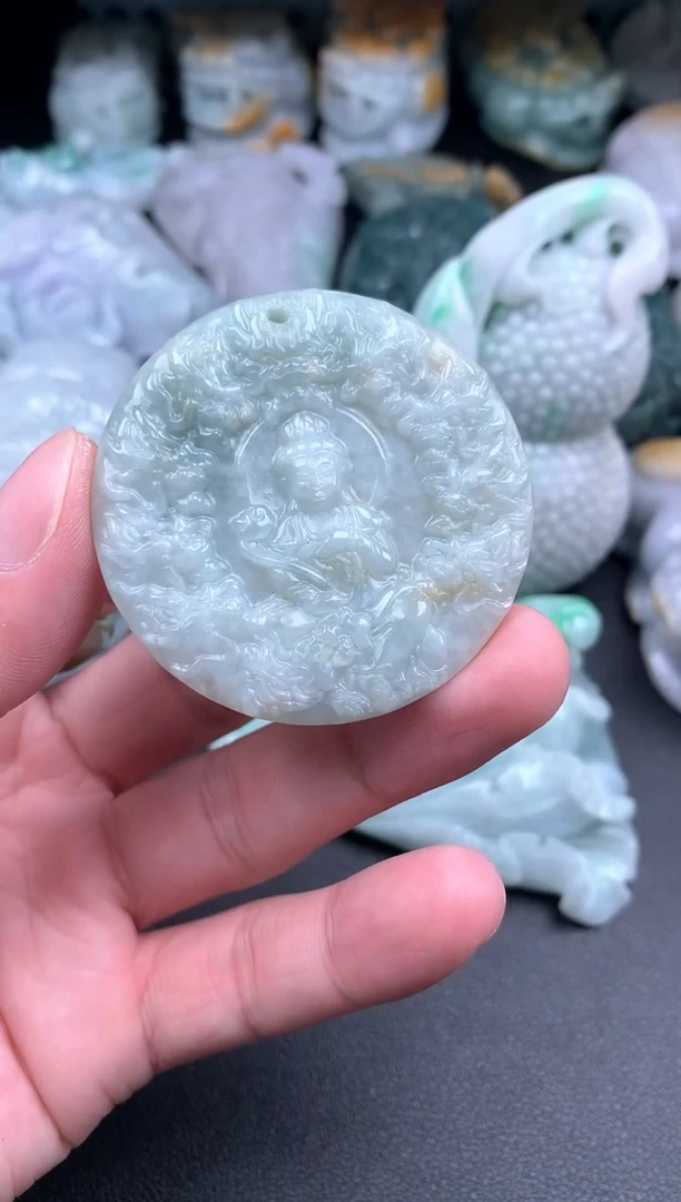 吊坠(不含链)未镶嵌翡翠1