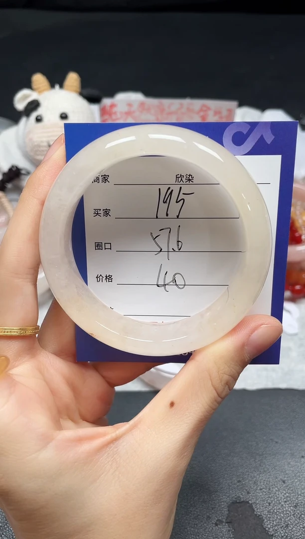 未镶嵌手镯石英质玉195