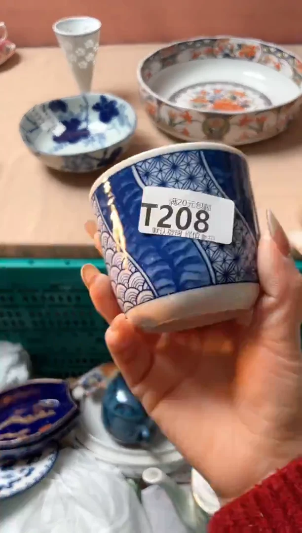 瓷片萝*高瓷器瓷器T208