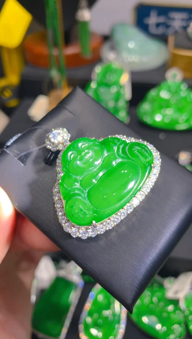 【闪购商品】翡翠颈饰银S925镶嵌22一季