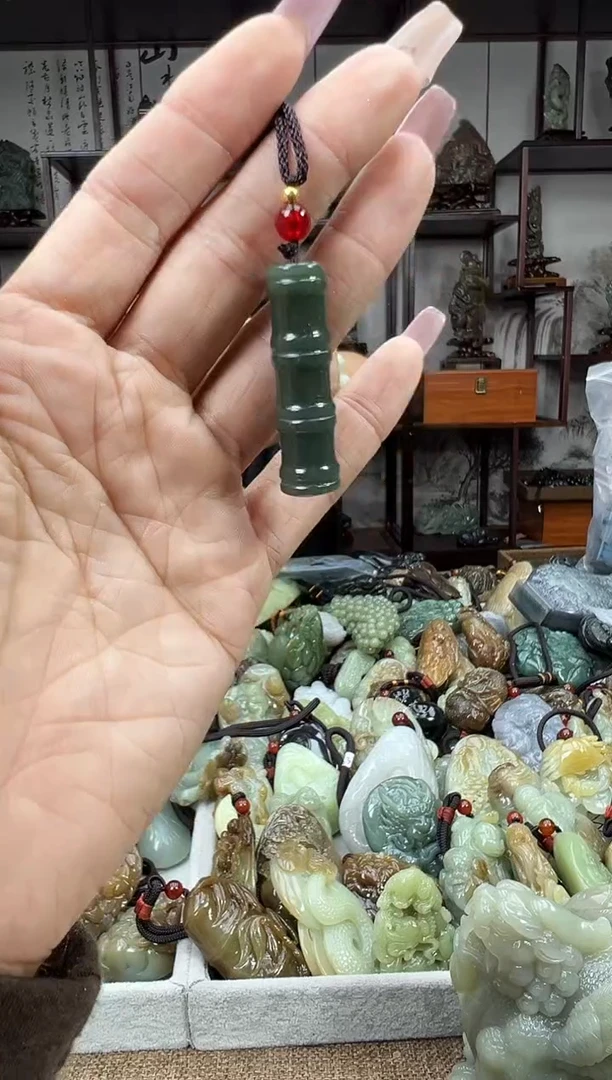 未镶嵌和田玉把件多样性发货 拍一发五