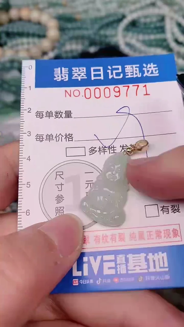 【闪购商品】翡翠颈饰未镶嵌00009771