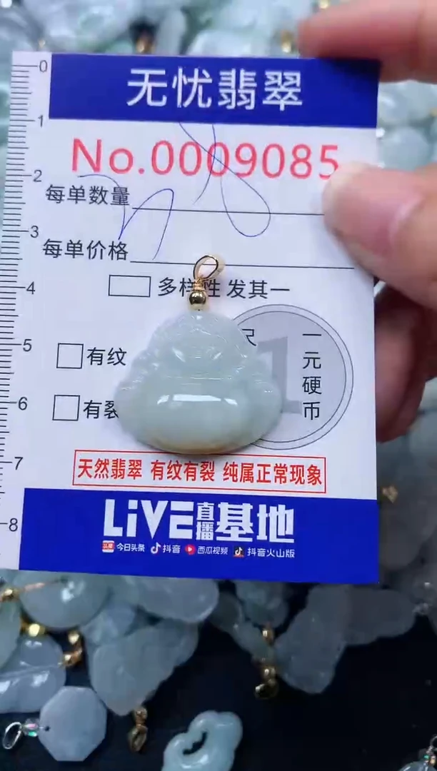 颈饰未镶嵌翡翠9085