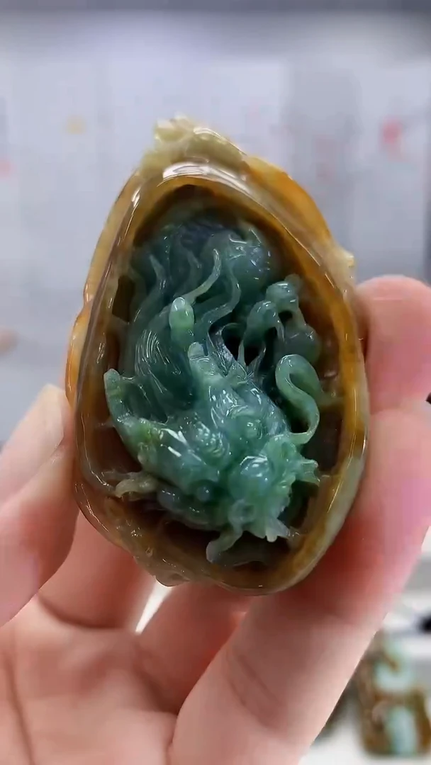 定制翡翠未镶嵌4917bb-毛货挂件85