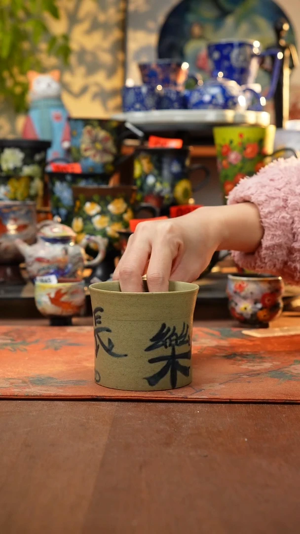 瓷片景德镇手工手绘924