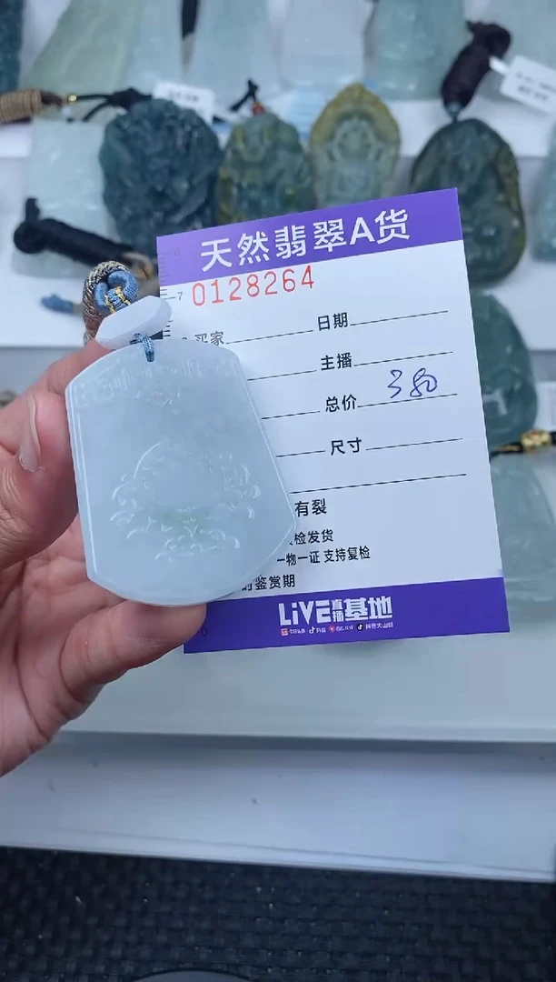 【闪购商品】翡翠颈饰未镶嵌       264