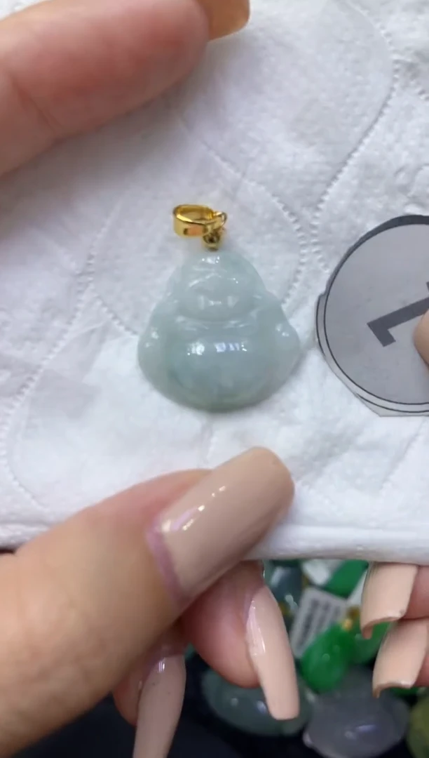 颈饰未镶嵌翡翠天然缅甸翡翠A货