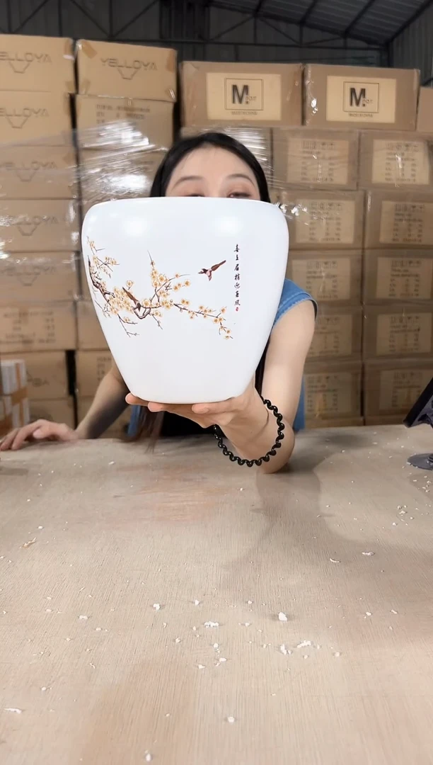 蛋型喜上哑白小号15x15