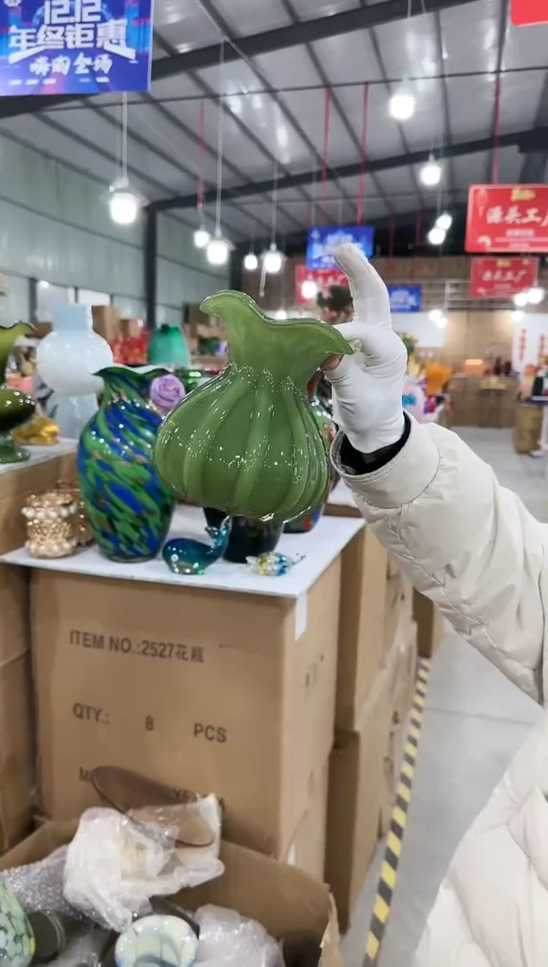 【闪购商品】琉璃昕阳WJ-花器-28早