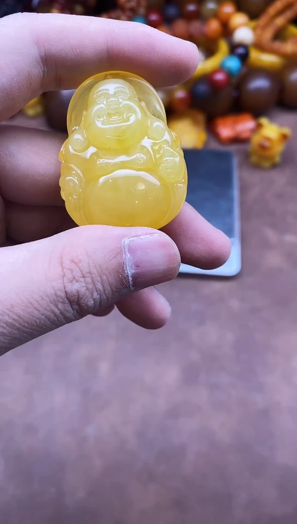 非金属无小**?俄罗斯特色磨砂橘皮珠串多样性发货