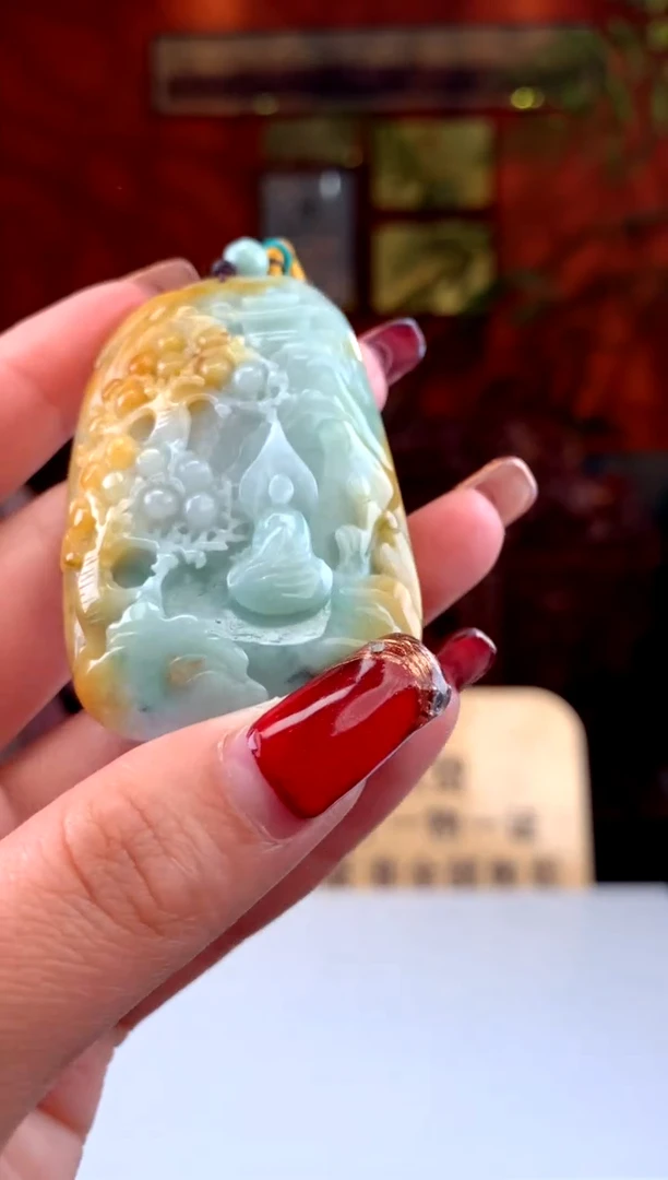 【闪购商品】定制翡翠未镶嵌天然A货翡翠（拍一发一）