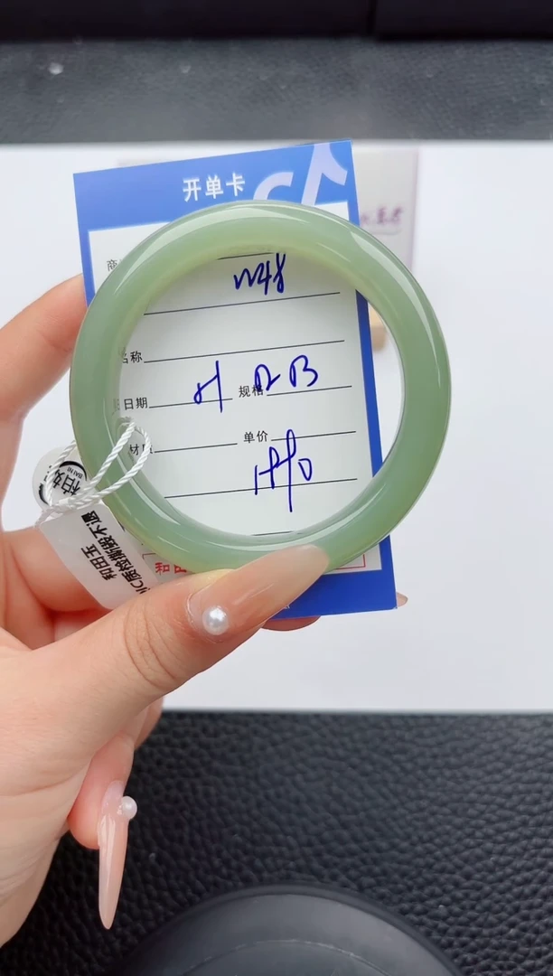 未镶嵌手镯和田玉48嗨购微色差T5