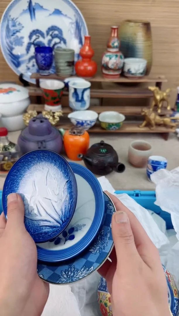【闪购商品】瓷片茶盏陶瓷陶器