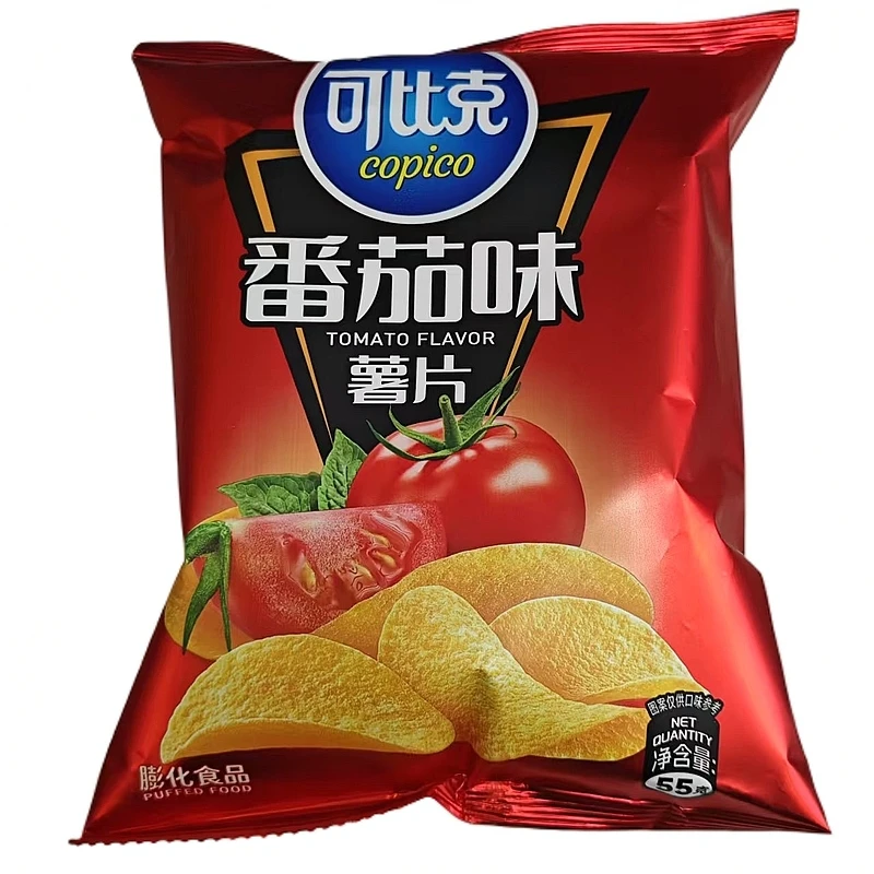 可比克薯片番茄味55g