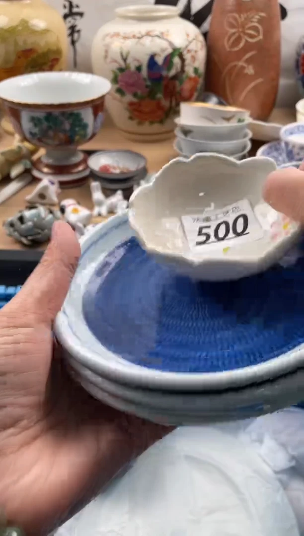 【闪购商品】瓷片500然曦海外工艺品***