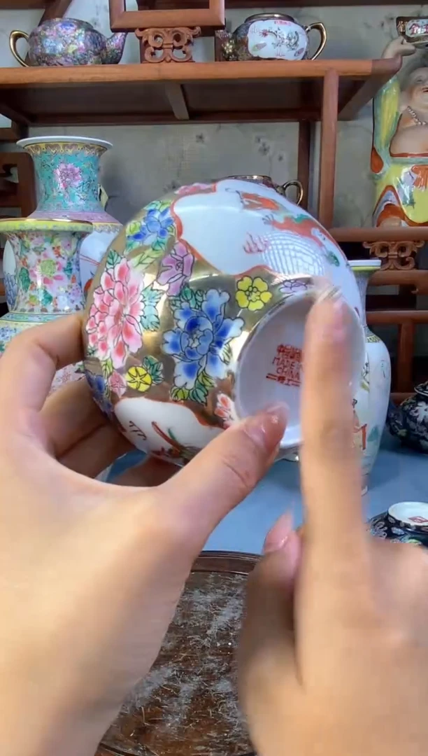 瓷片微瑕慎拍景德镇窑老厂瓷器单件