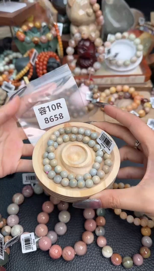 【闪购商品】石英质玉手链未镶嵌10R8658