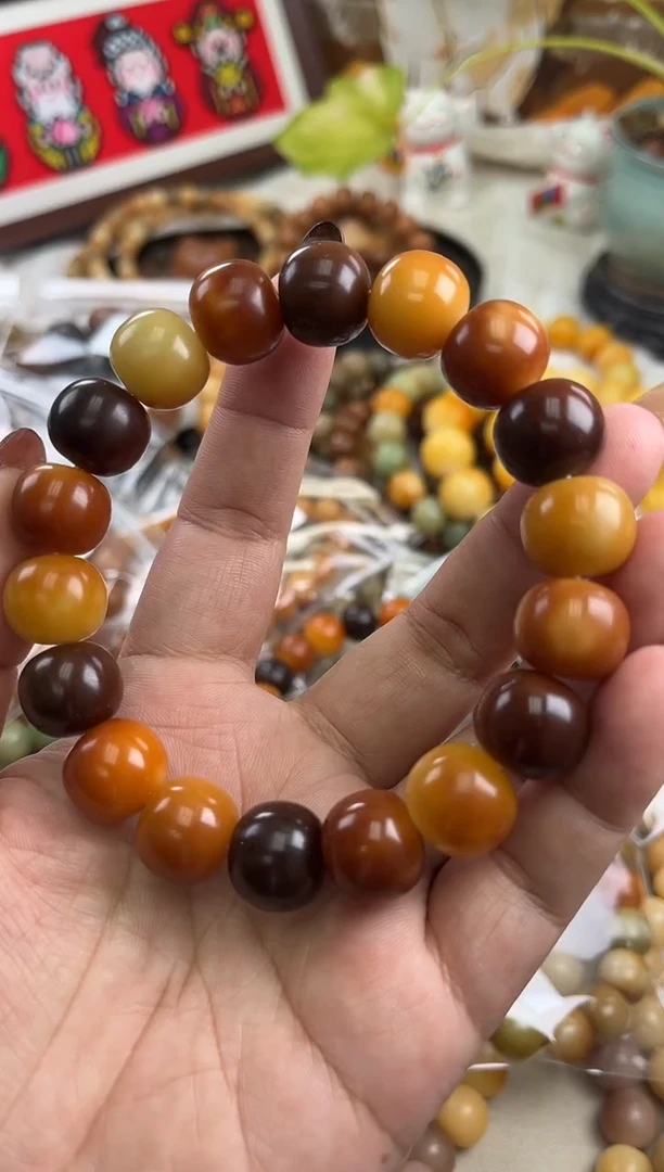 手串菩提根/象牙果?***✨a328 卡15 干磨微瑕