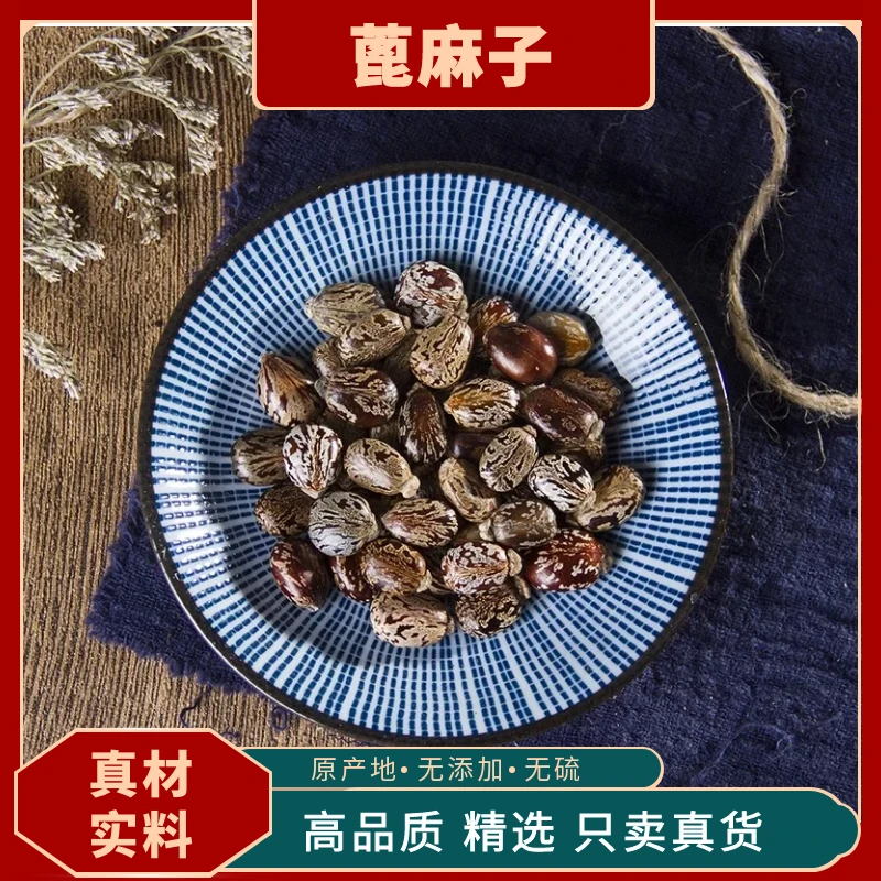 野生蓖麻子中药材精选天然无硫蓖麻籽天麻红蓖麻子蓖麻仁蓖麻种子
