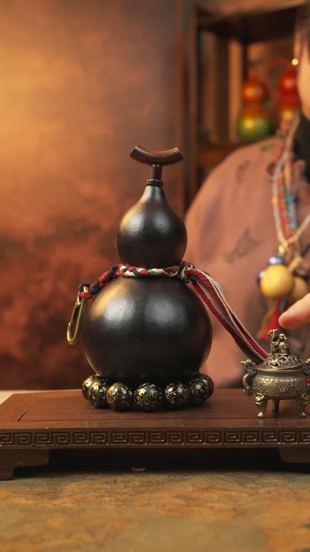 446大漆一物一拍记葫堂出品【不带手串】