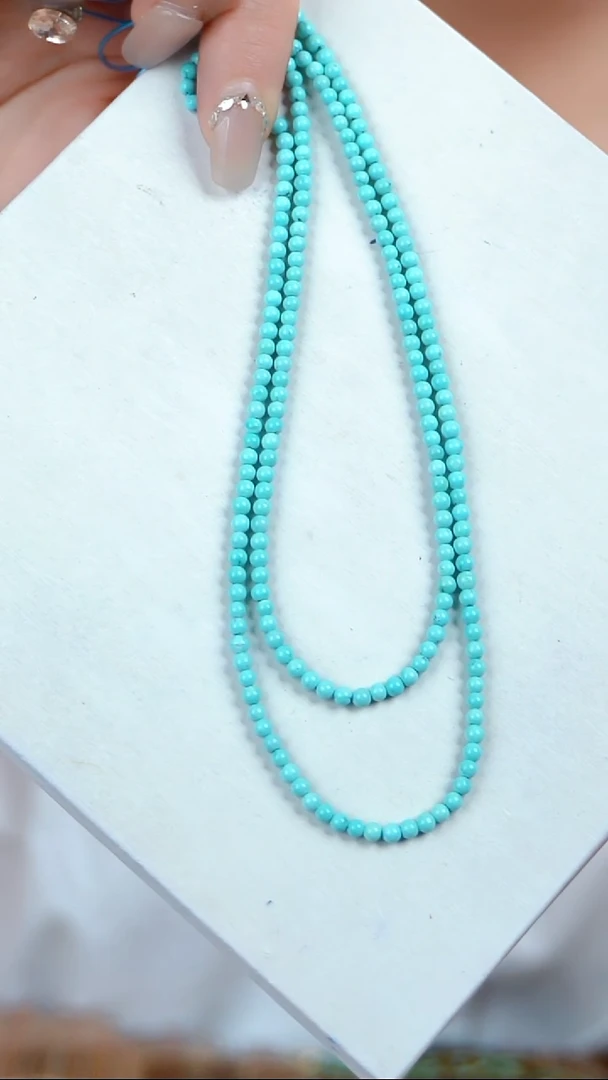 未镶嵌绿松石项链项链